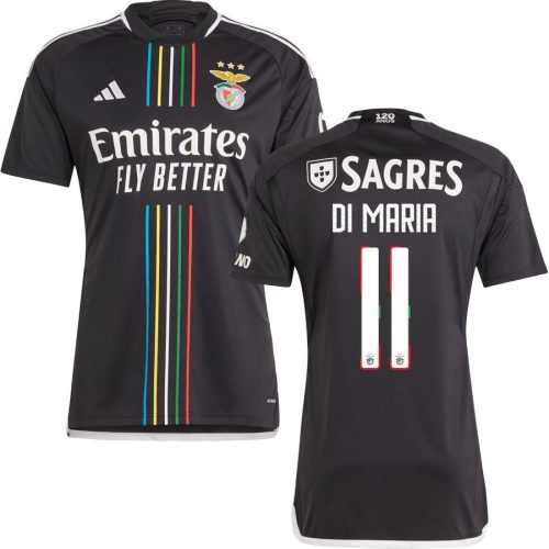 angel di maria 11 sl benfica 2023 24 away men jersey black